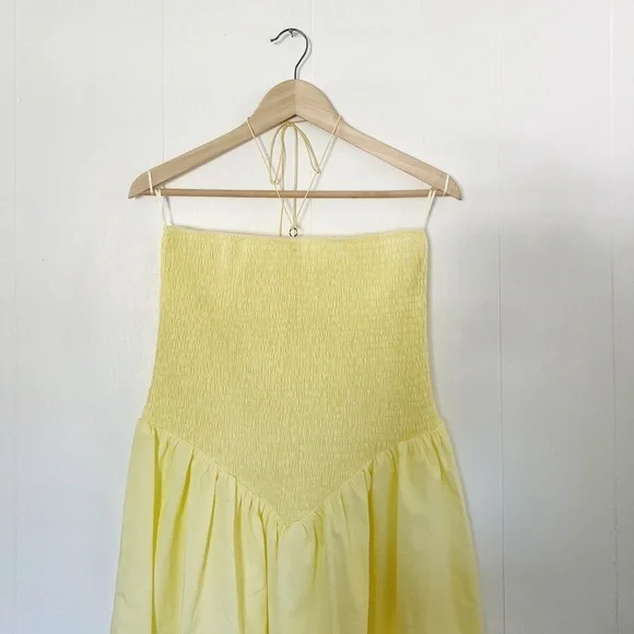 Anna October Lea Yellow Midi Dress - Picture 7 of 14